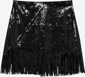 Pull&Bear Skirt in Black: front