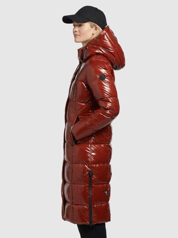 khujo Winter Coat 'SHANE' in Red