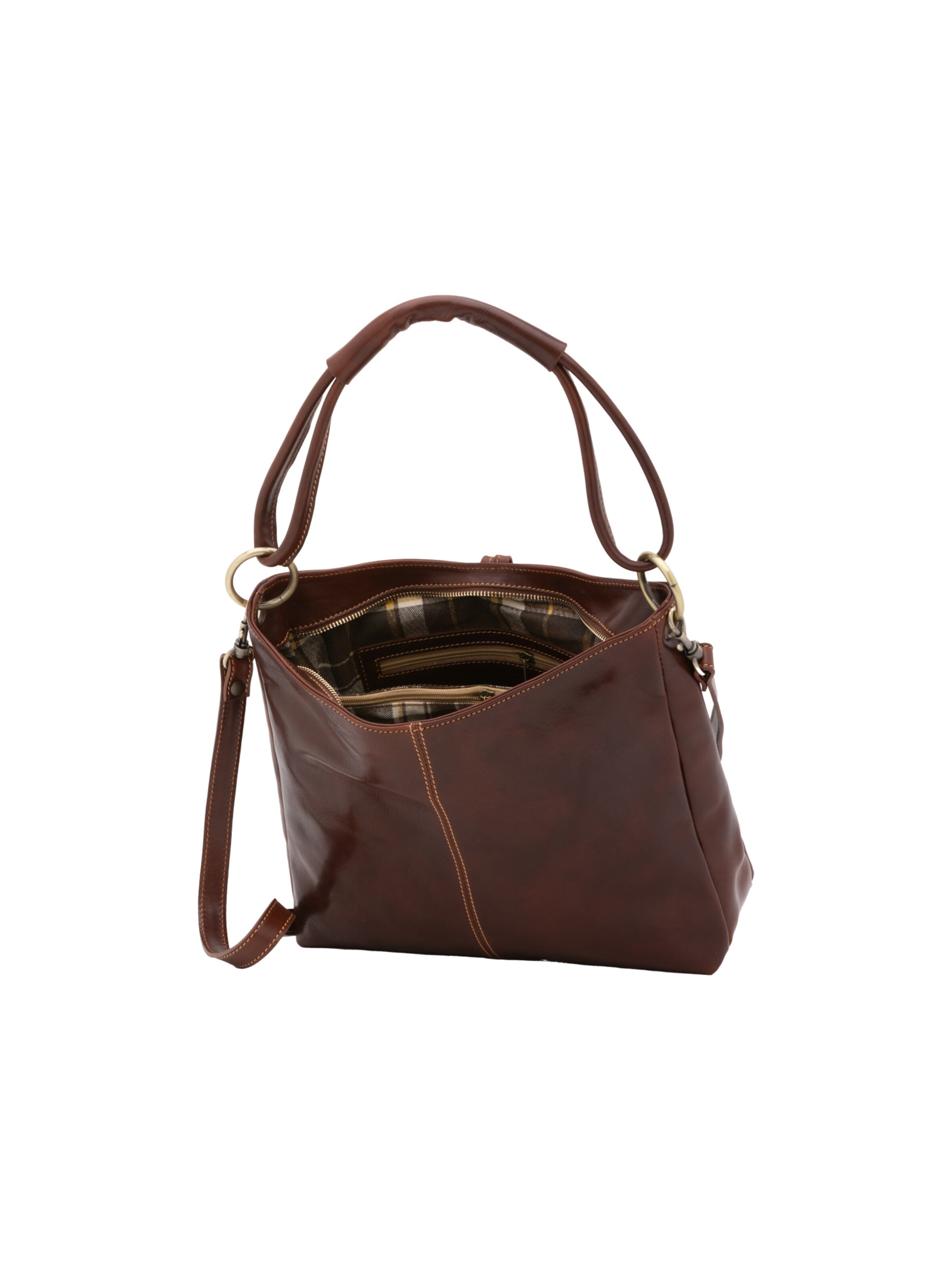 Borsa a spalla di Viola Castellani in marrone