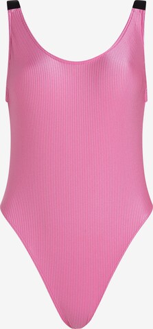 Calvin Klein Swimwear Badeanzug in Pink: predná strana