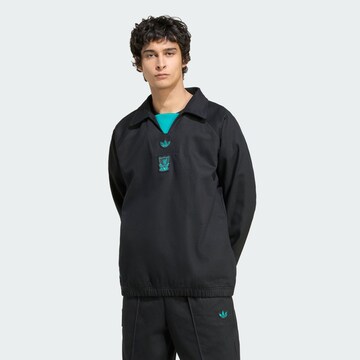 ADIDAS ORIGINALS Sweatshirt 'FC Liverpool Terrace Icons' in Black
