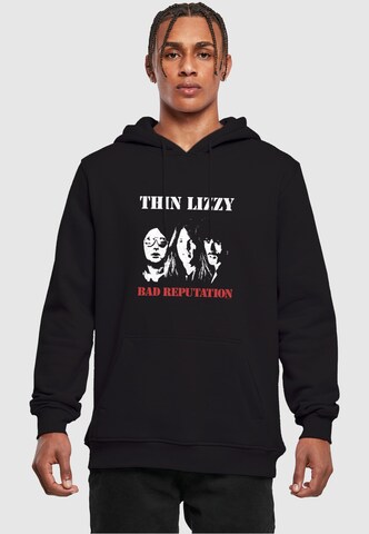 Sweat-shirt 'Thin Lizzy' Merchcode en noir : devant