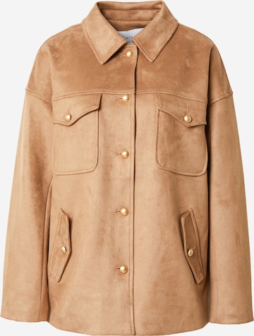 brūns VILA Starpsezonu jaka 'VIBRINA': no priekšpuses