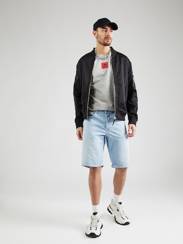 REPLAY Regular Shorts 'GROVER' in Blau