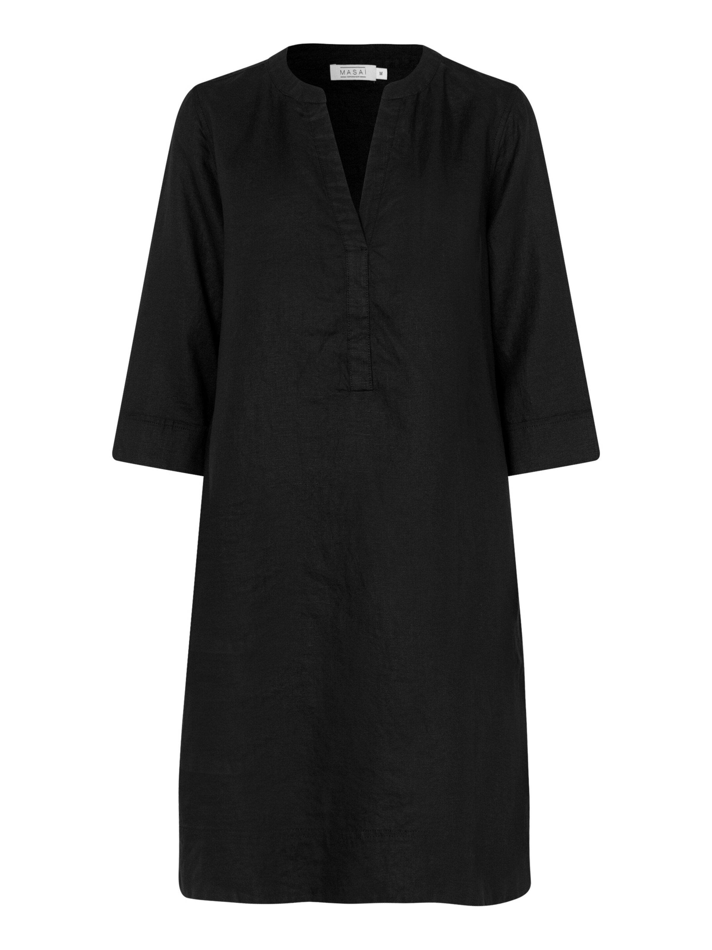 Masai Blousejurk 'Nokolo' in Zwart: voorkant