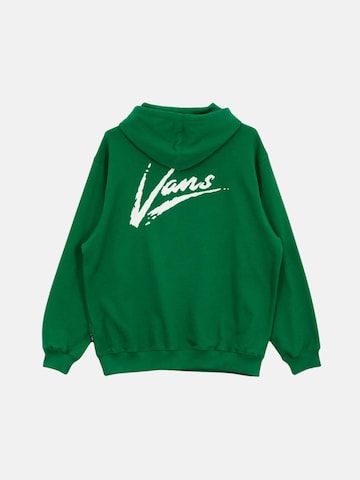 VANS Sweatshirt 'BRUSH SCRIPT' i grön