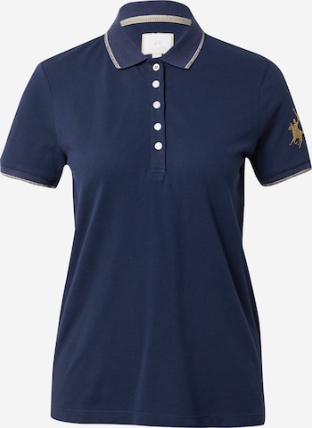 La Martina Shirt in Blue: front