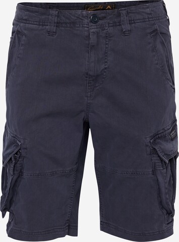 Pantalon cargo Superdry en bleu : devant