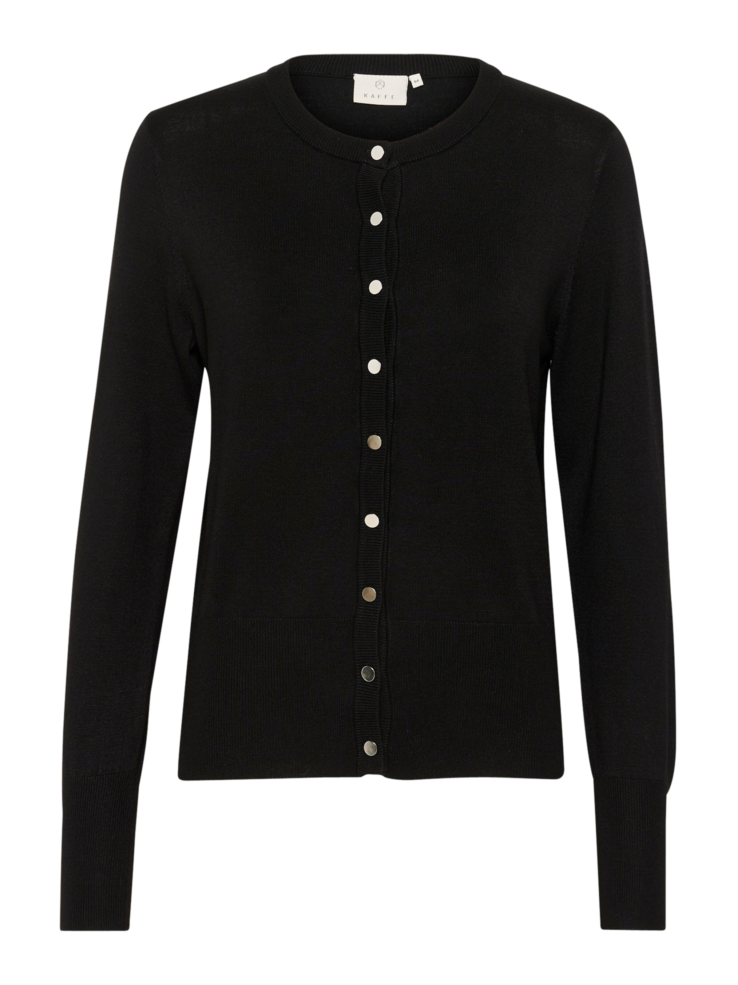 Kaffe Kardigan 'KA Lizza' w kolorze czarny: przód