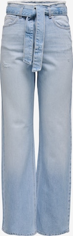 ONLY Wide Leg Farkut 'ONLMaddie' värissä sininen: etupuoli