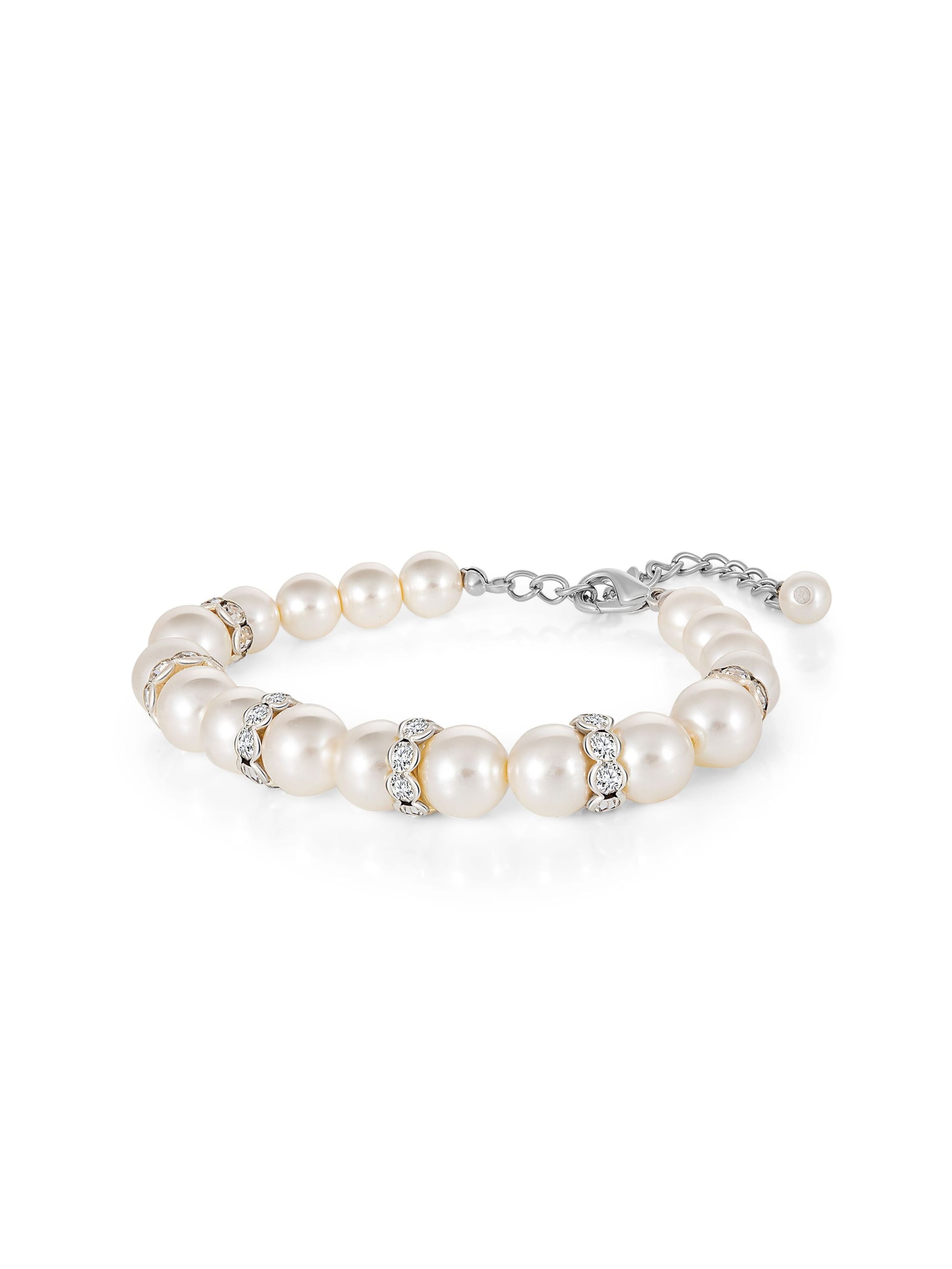 Steuer Armband in weiß, Produktansicht