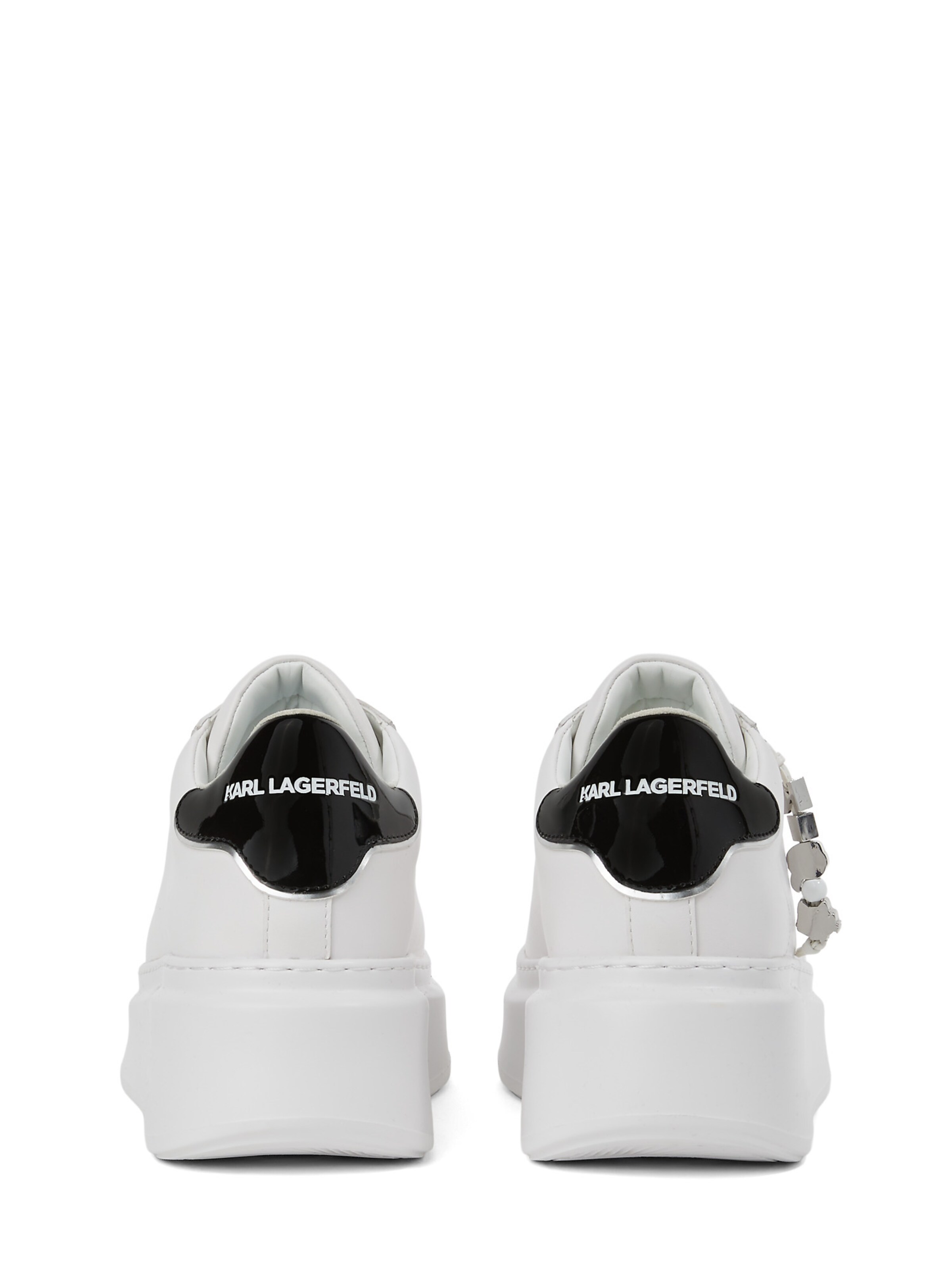 Karl Lagerfeld Σνίκερ χαμηλό σε λευκό