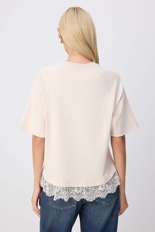 T-shirt Trendyol en beige