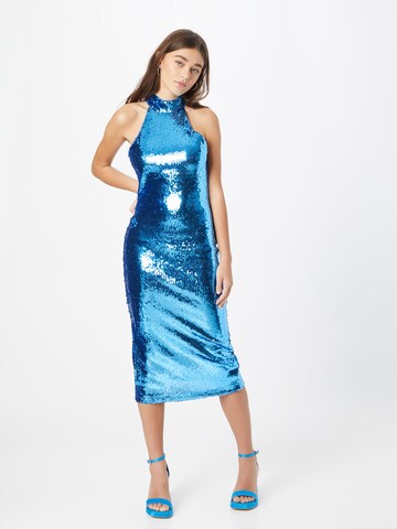Gina Tricot Sukienka koktajlowa 'Bailey' w kolorze niebieski