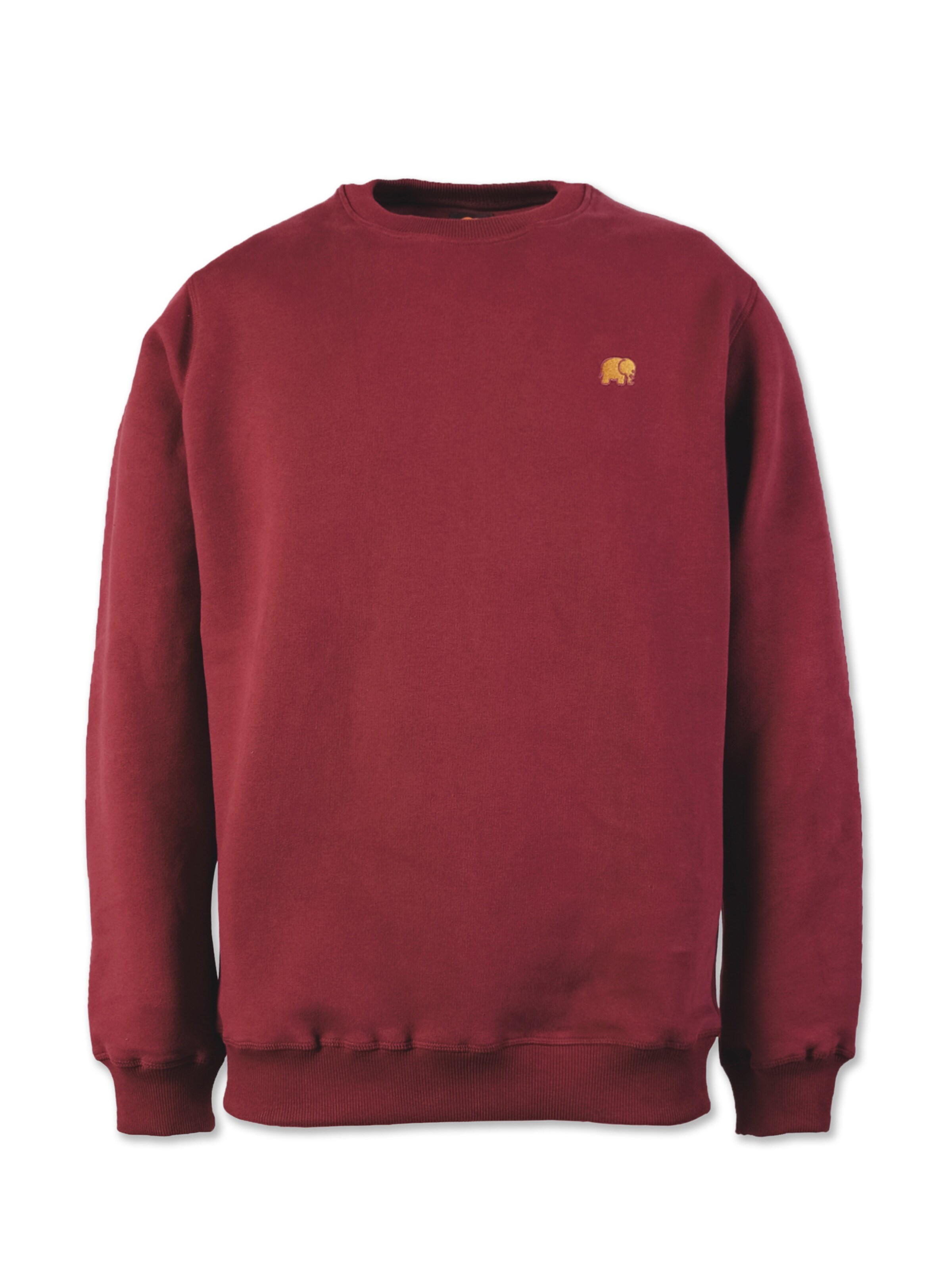 Trendsplant Sweatshirt ' ESSENTIAL ' i röd: framsida