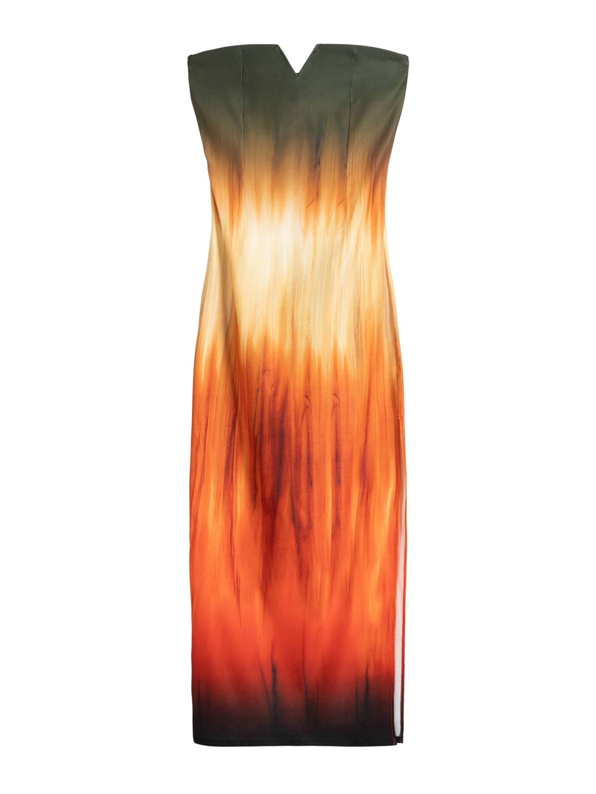 Bershka Sukienka w kolorze mieszane kolory: przód