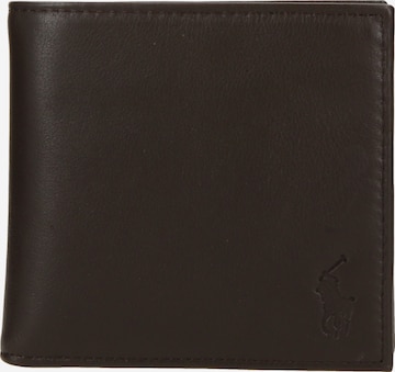 Polo Ralph Lauren Wallet 'BILL' in Brown: front