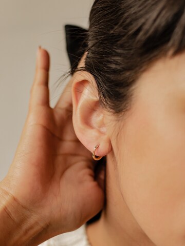 Boucles d'oreilles 'Rainbow' Hey Happiness en or
