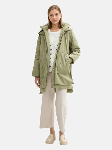 TOM TAILOR DENIM Winterparka in Groen