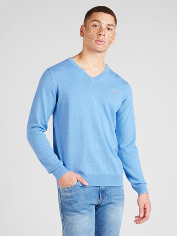 GANT Pullover 'CLASSIC' in Blau: predná strana