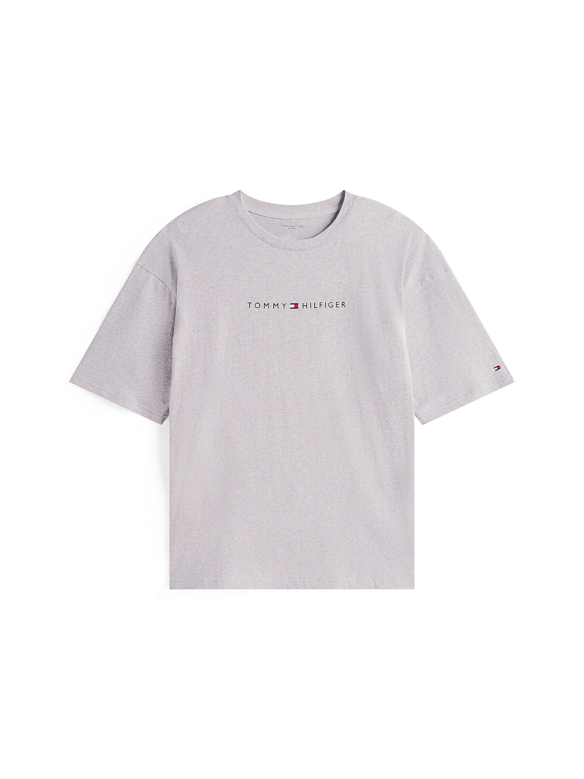 TOMMY HILFIGER T-Shirt in hellgrau, Produktansicht