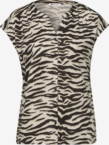 STREET ONE Blouse in Brown: front