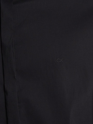 Calvin Klein Regular Fit Businesshemd in Schwarz