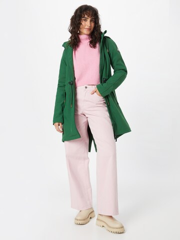 Cappotto funzionale 'Swallowtail Promenade' di Blutsgeschwister in verde