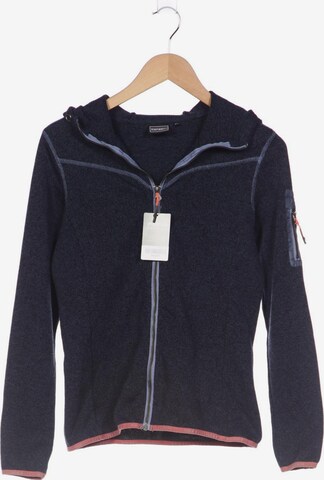 ICEPEAK Sweatshirt & Zip-Up Hoodie in M in Blue: front