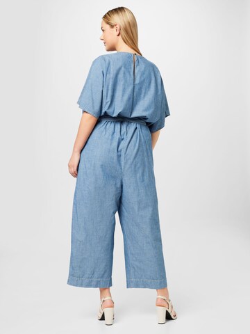 Lauren Ralph Lauren Plus Jumpsuit 'LIGIANA' in Blau