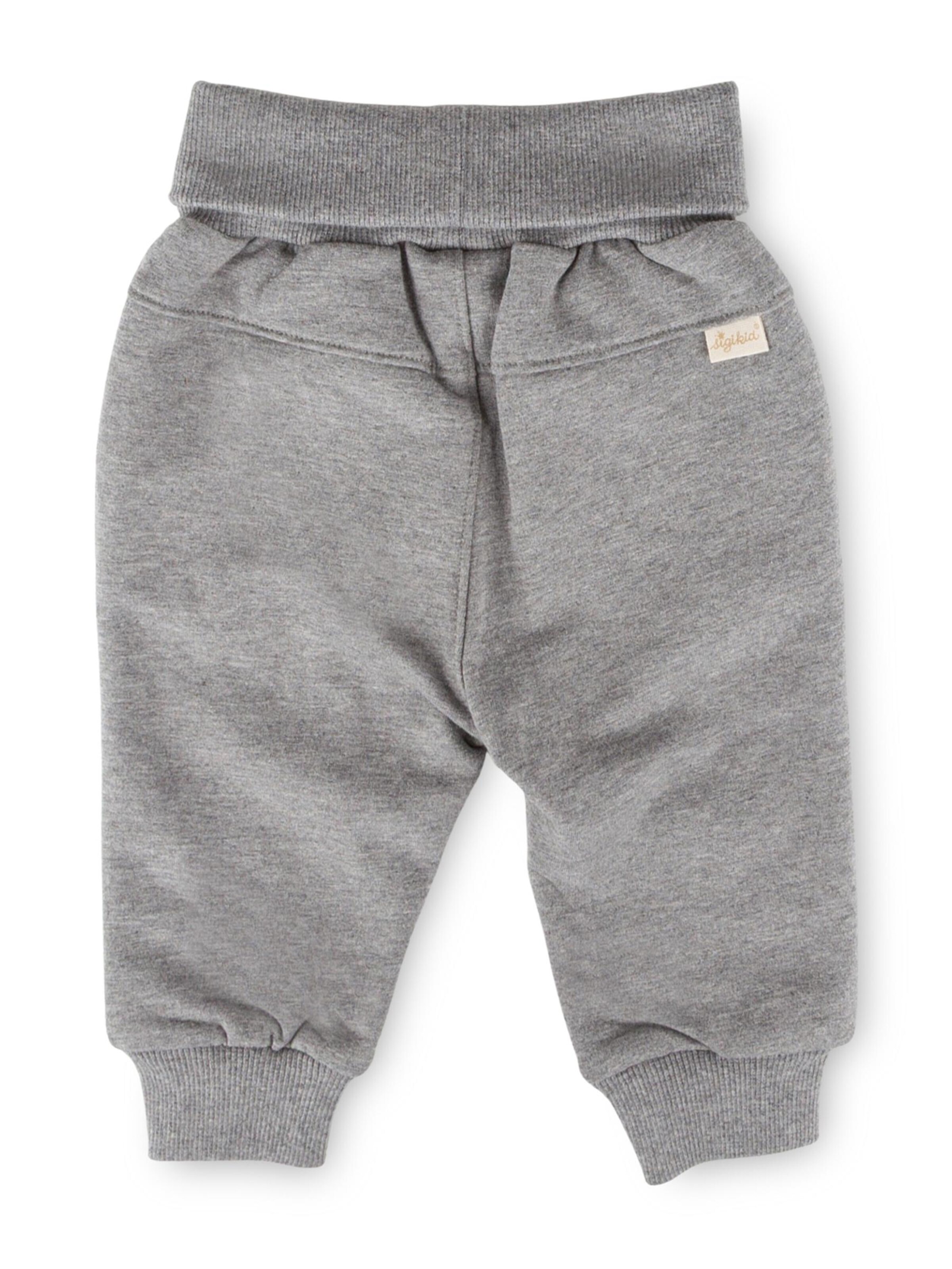 SIGIKID Regular Hose 'Sweathose Blue & Bright'‌‌‌‌‌‌‌‌‌ in Grau