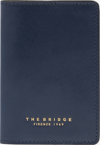 The Bridge Aktentas in Blauw: voorkant