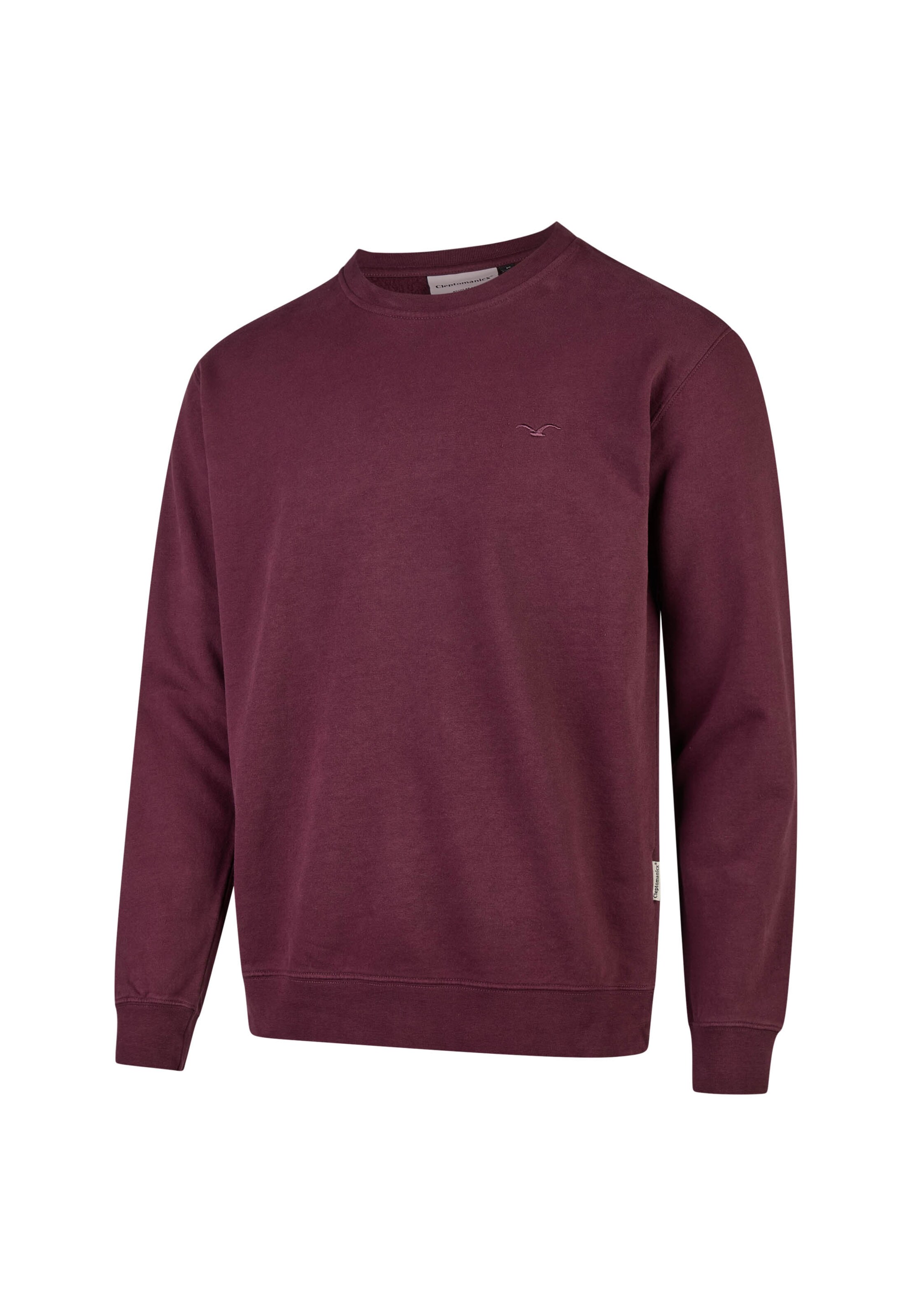 Cleptomanicx Sweatshirt 'Ligull' in Rot