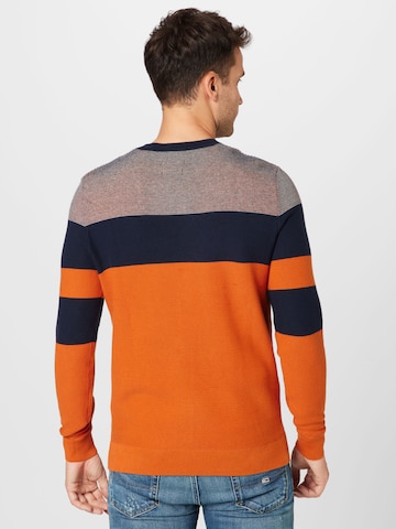 TOM TAILOR Sweater in Orange