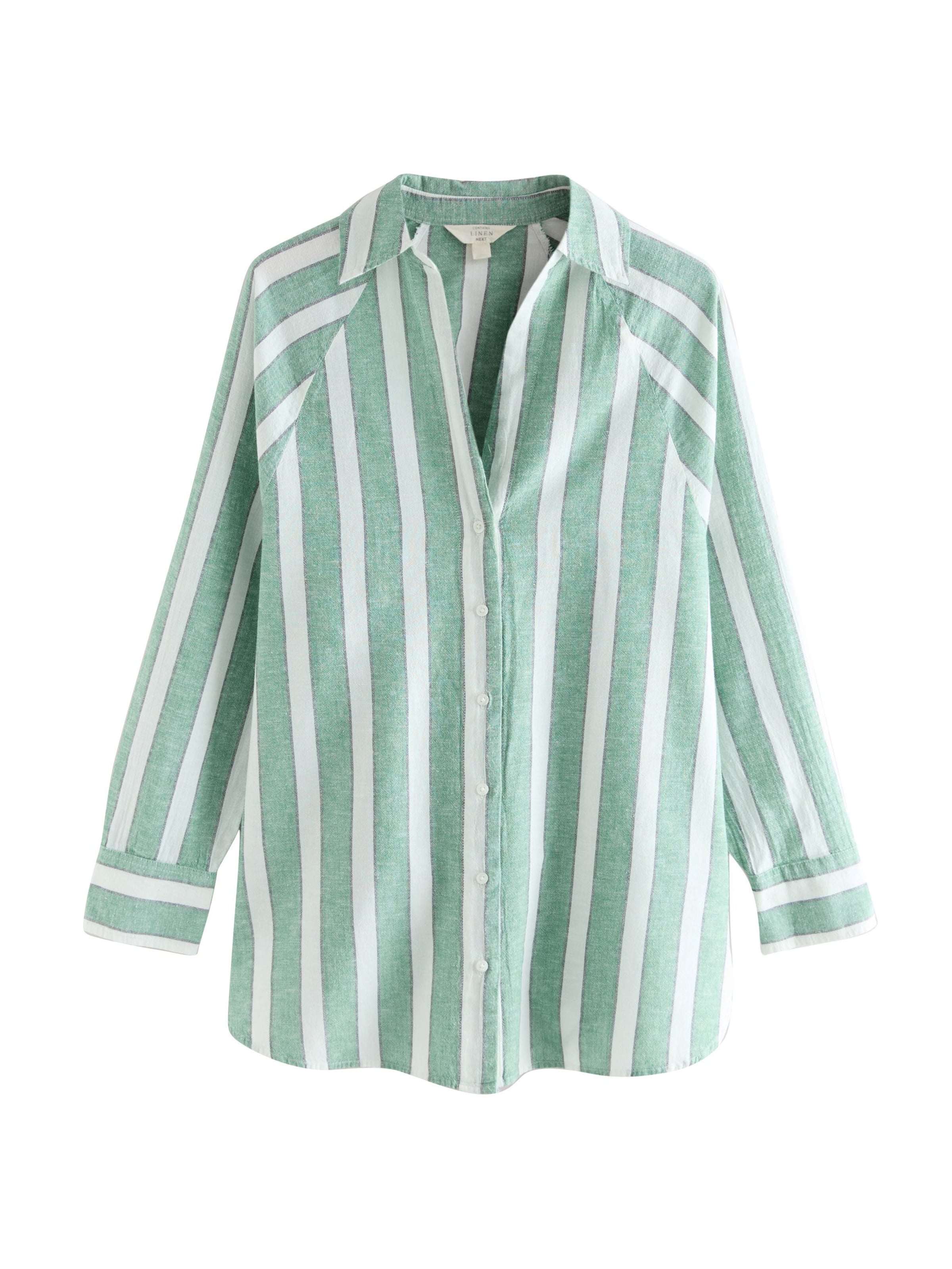 Next Blouse in Groen: voorkant