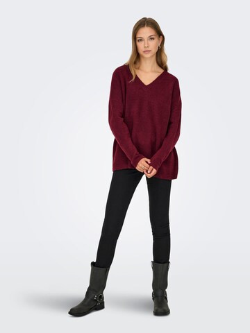 ONLY Pullover 'TALIO' in Rot