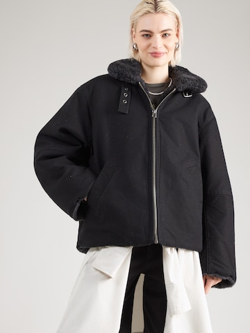 Giacca di mezza stagione 'Titan' di WEEKDAY in nero: frontale