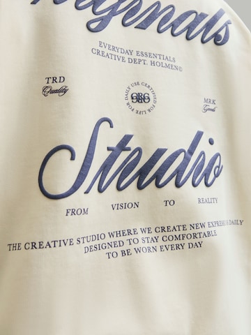 JACK & JONES - Sudadera en beige