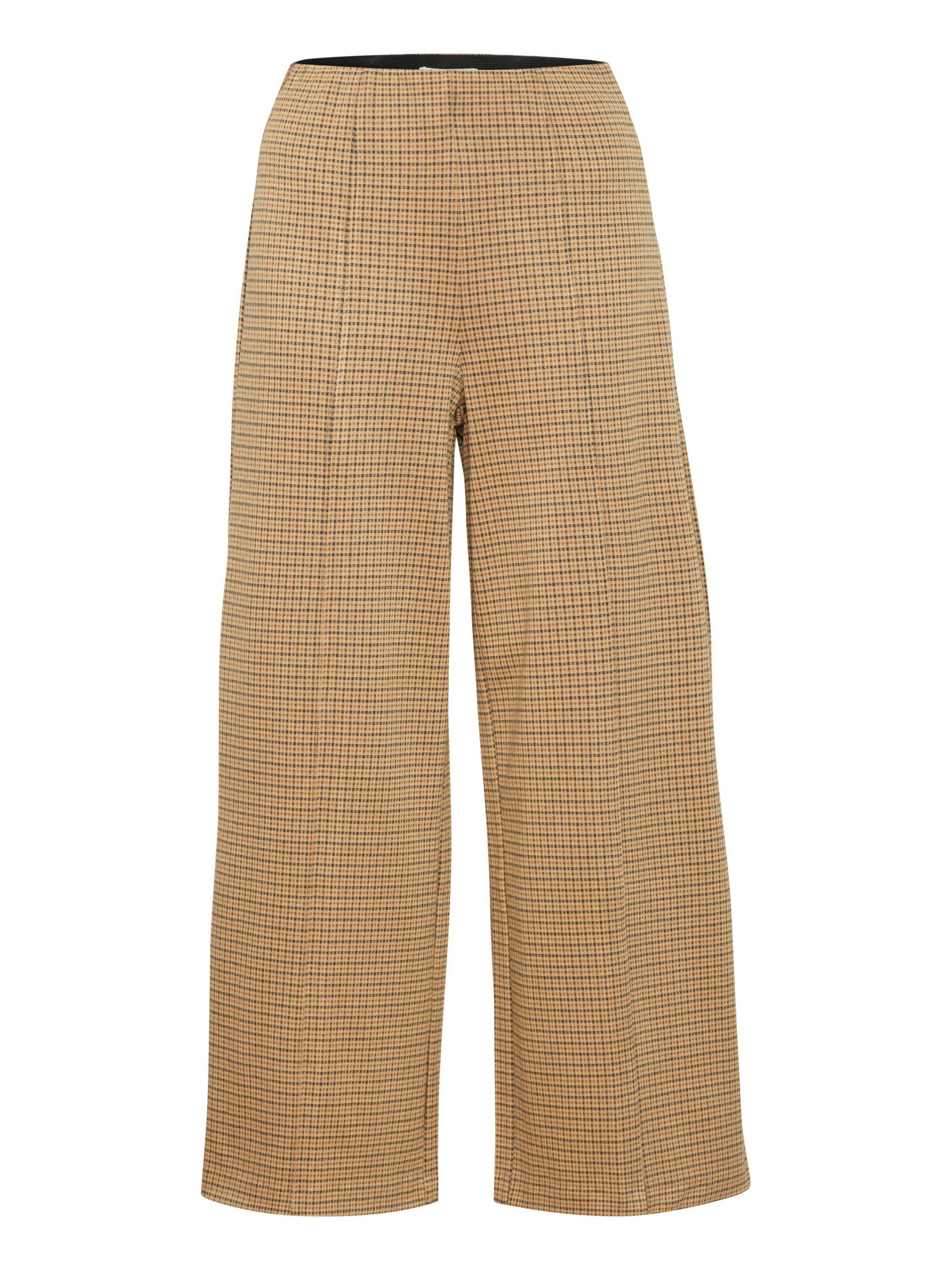 ICHI Hose 'KATE' in Braun: Vorderseite