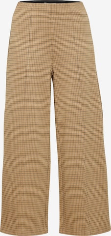 ICHI Hose 'KATE' in Braun: Vorderseite