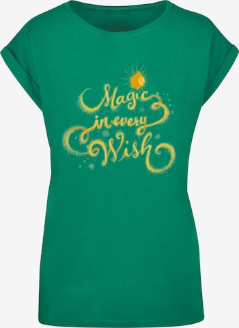 T-shirt 'Wish - Magic In Every Wish' ABSOLUTE CULT en vert : devant