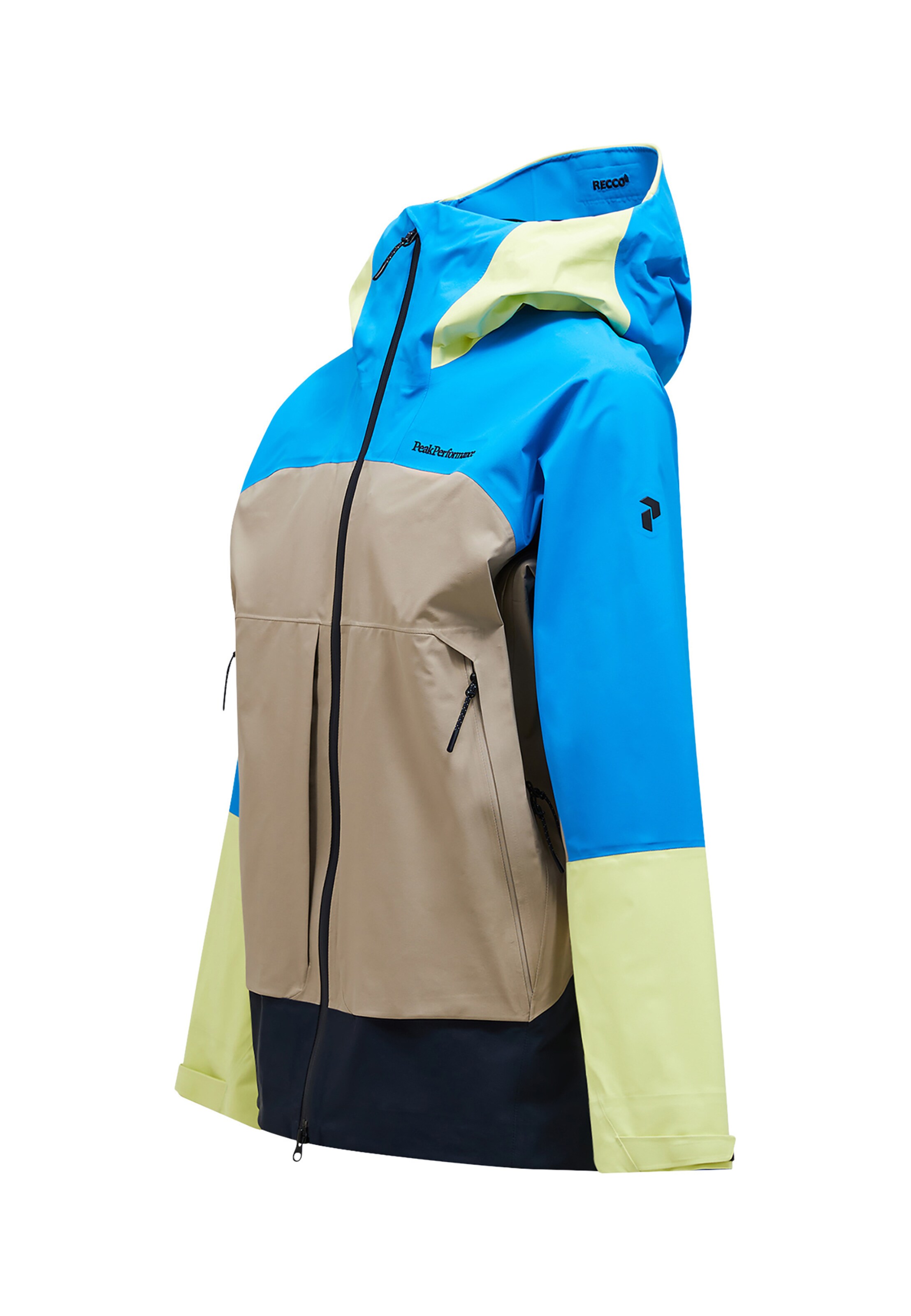 PEAK PERFORMANCE Athletic Jacket in Blue