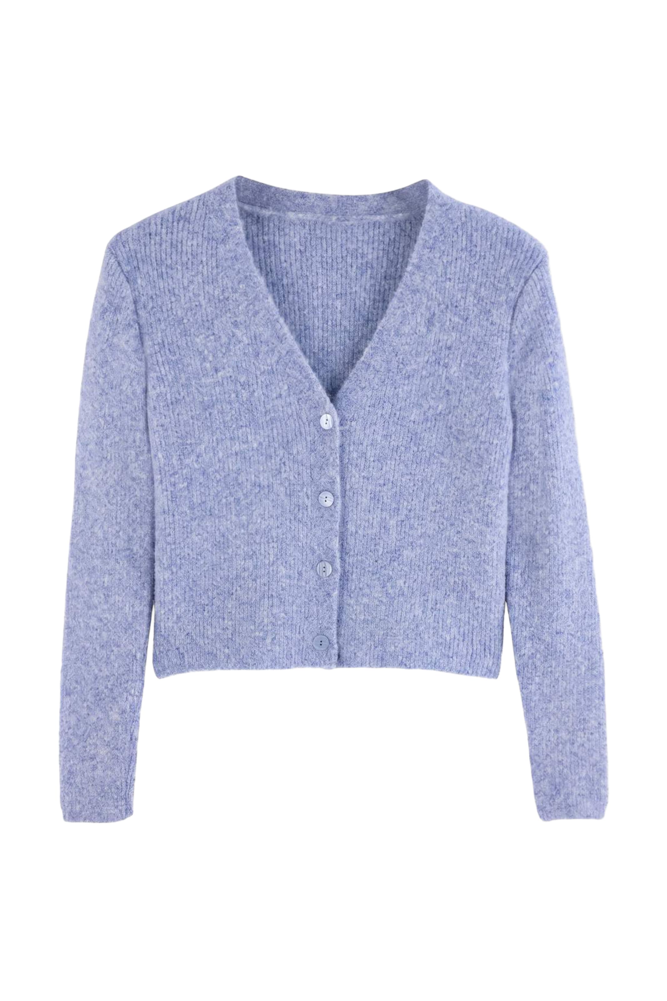 Trendyol Strickjacke in Blau: Vorderseite
