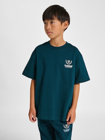 T-Shirt Hummel en vert : devant