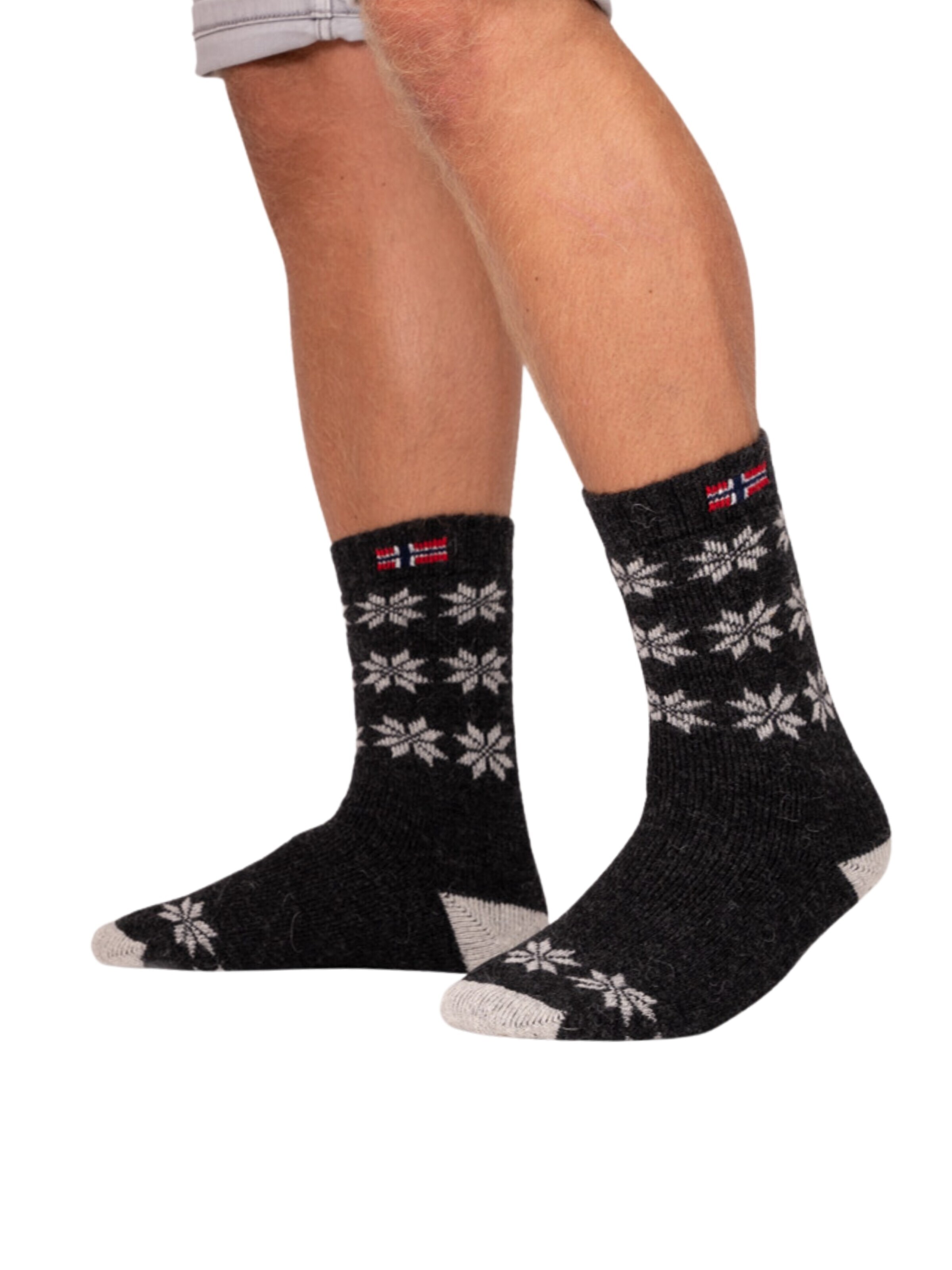 HomeOfSocks Socks 'HOS804' in Grey