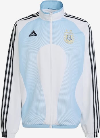 Veste de sport 'Argentina Home' ADIDAS PERFORMANCE en blanc : devant