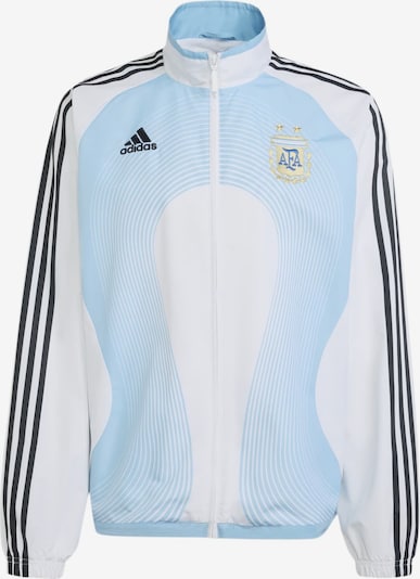 ADIDAS PERFORMANCE Sportska jakna 'Argentina Home' u svijetloplava / crna / bijela, Pregled proizvoda