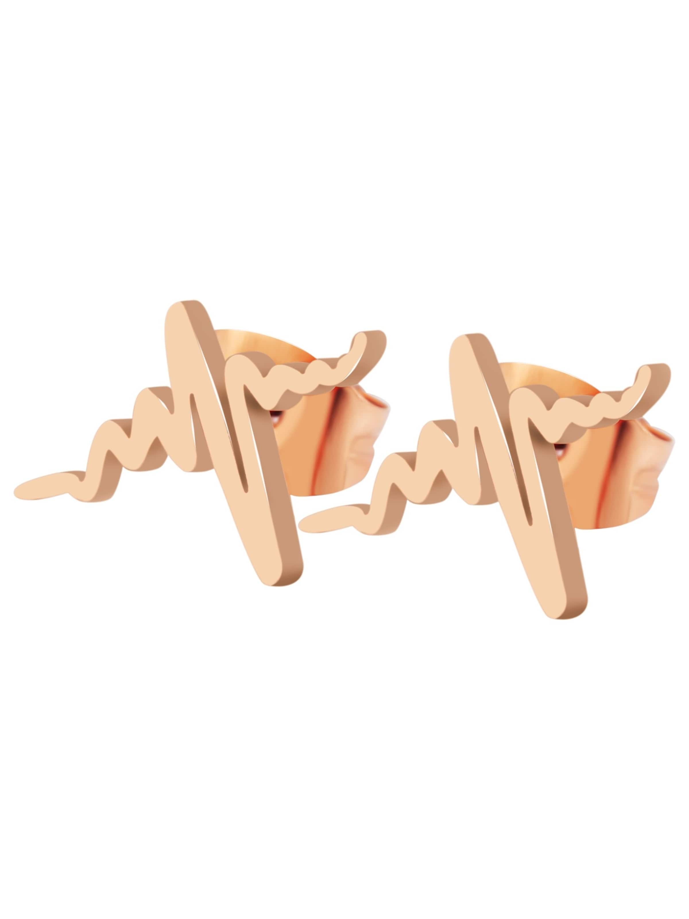 Akzent Earrings 'Silya, langlebig' in Gold
