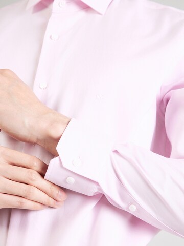 Michael KorsSlim Fit Poslovna košulja - roza boja