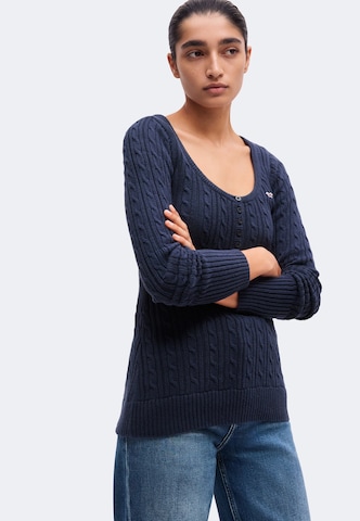 HOLLISTER Sweater in Blue: side